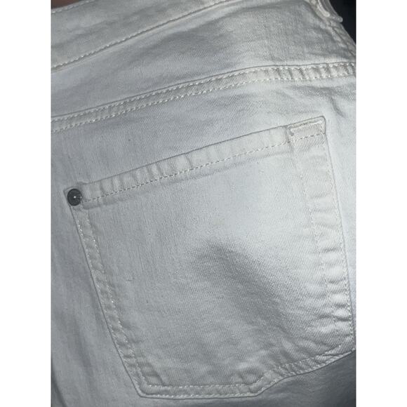 7 for All Mankind Women's white jeans size 29 - Picture 5 of 7